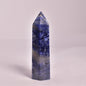 SODALITE CRYSTAL 6 SIDED POINT GENERATOR P184