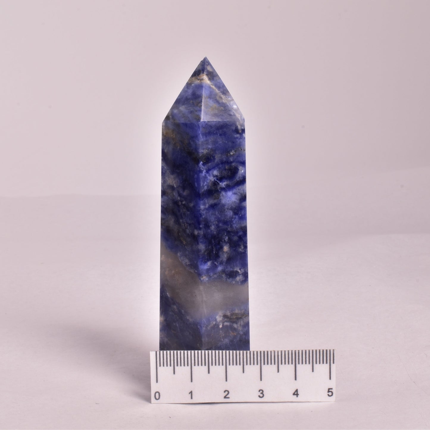 SODALITE CRYSTAL 6 SIDED POINT GENERATOR P184