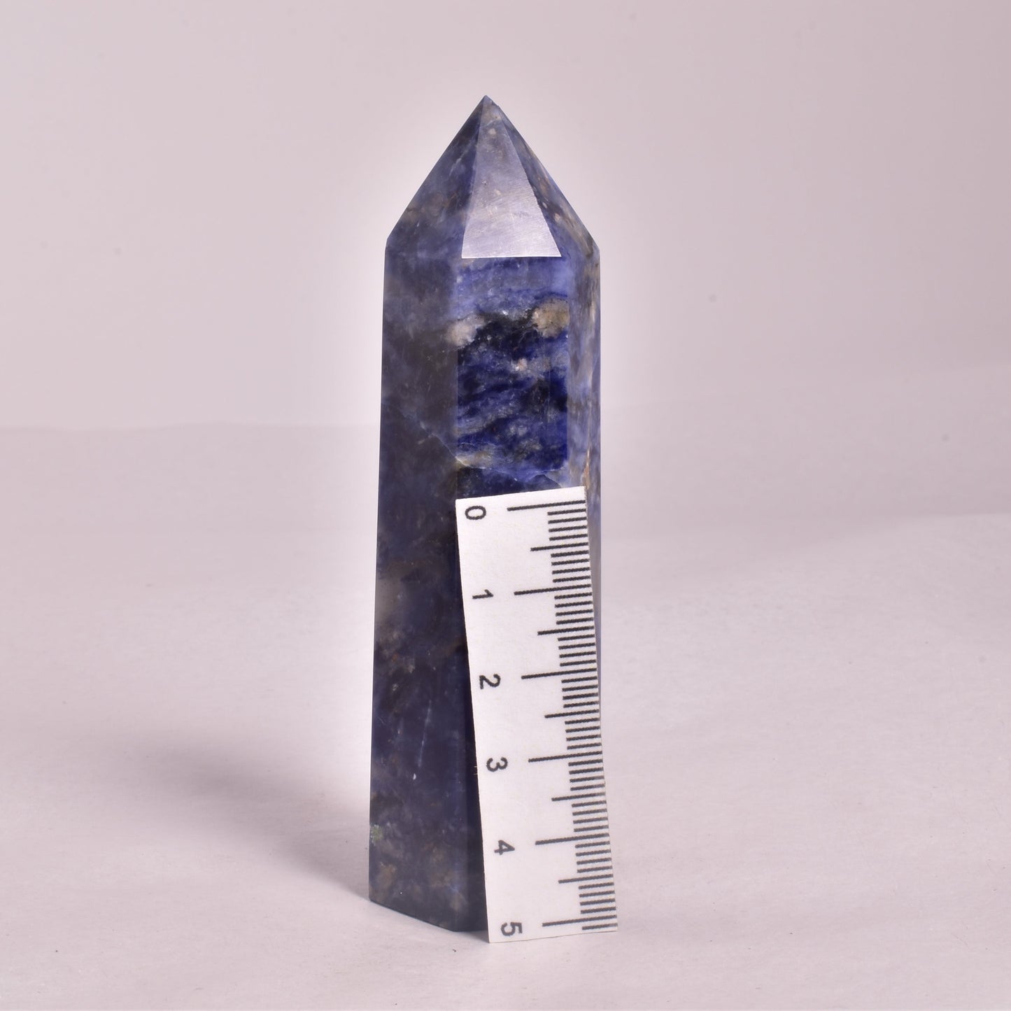 SODALITE CRYSTAL 6 SIDED POINT GENERATOR P184