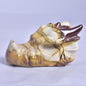 MOOKAITE DRAGON HEAD CARVING P329
