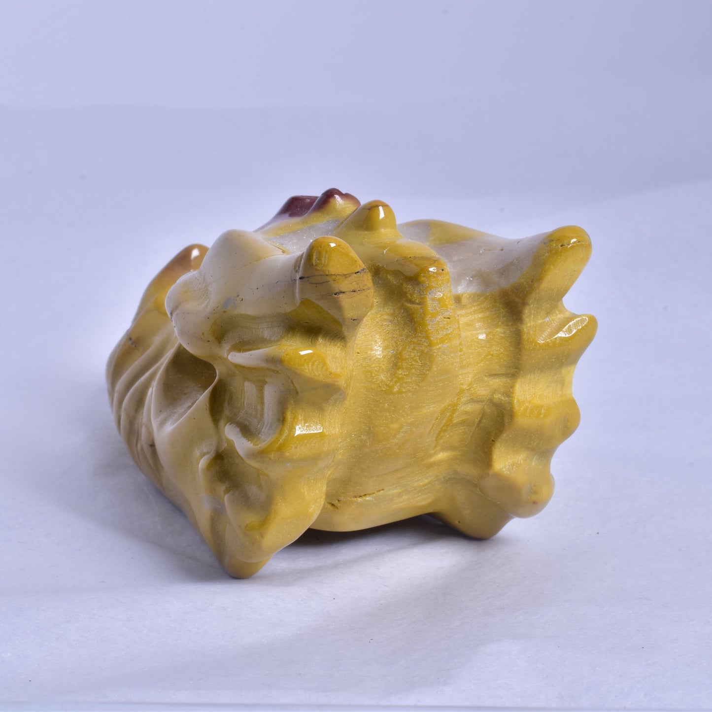 MOOKAITE DRAGON HEAD CARVING P333