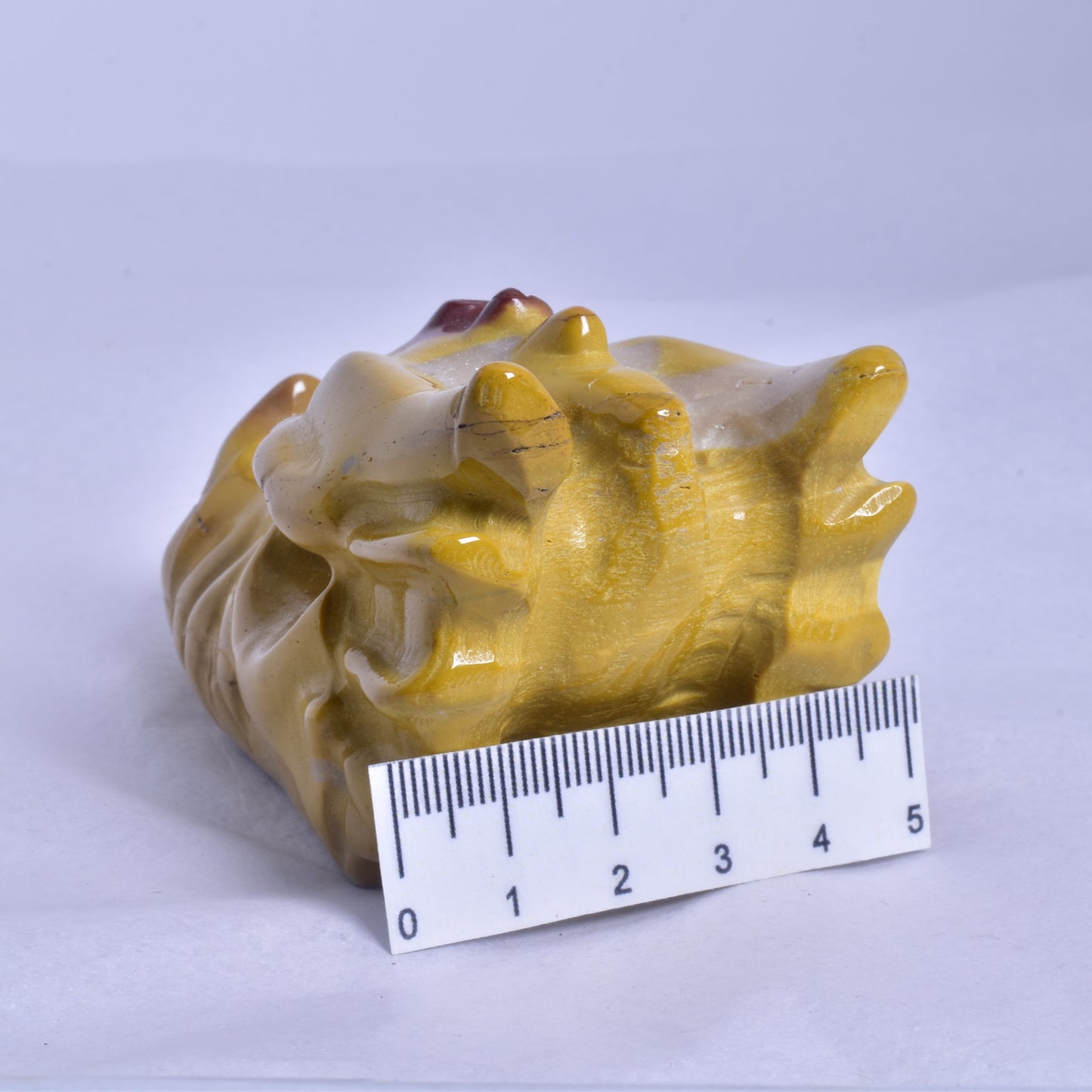 MOOKAITE DRAGON HEAD CARVING P333