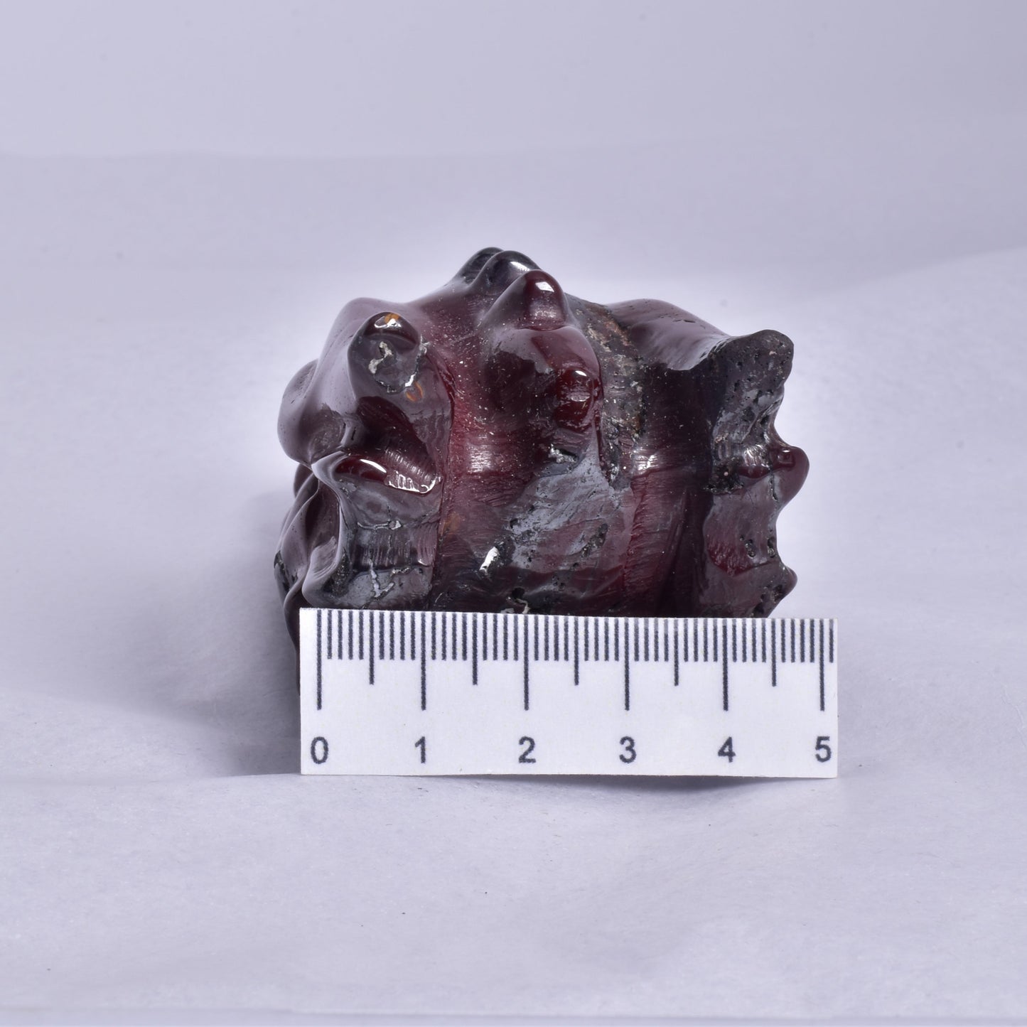 MOOKAITE DRAGON HEAD CARVING P334