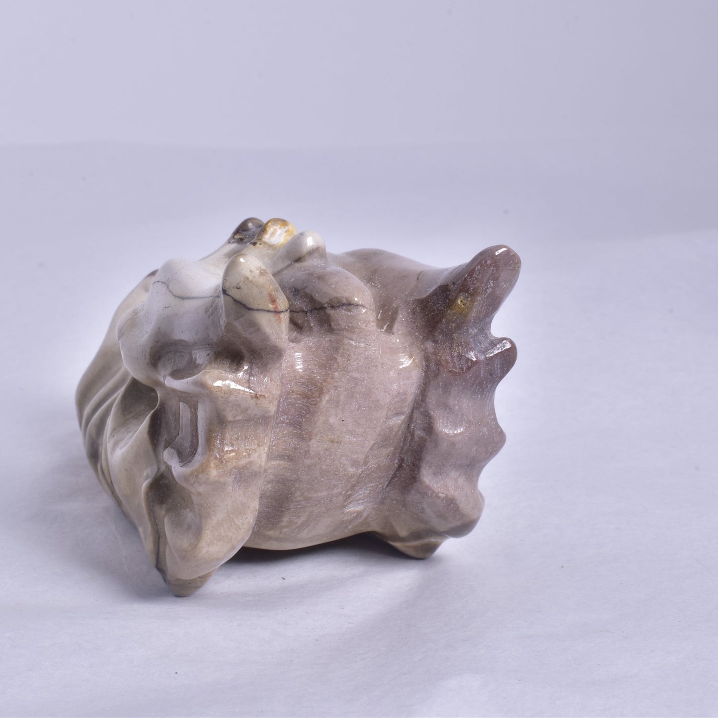 MOOKAITE DRAGON HEAD CARVING P335