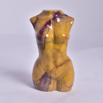 MOOKAITE FEMALE BODY FIGURE CARVING P343