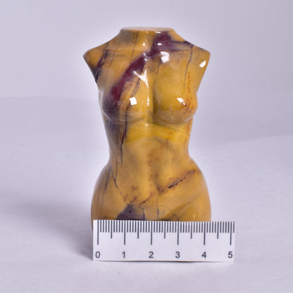 MOOKAITE FEMALE BODY FIGURE CARVING P343