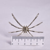 QUARTZ SPHERE ON METAL SPIDER P372