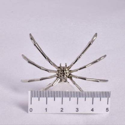 QUARTZ SPHERE ON METAL SPIDER P372