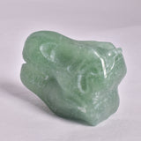 GREEN AVENTURINE T-REX DINOSAUR SKULL P200