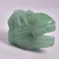 GREEN AVENTURINE T-REX DINOSAUR SKULL P200