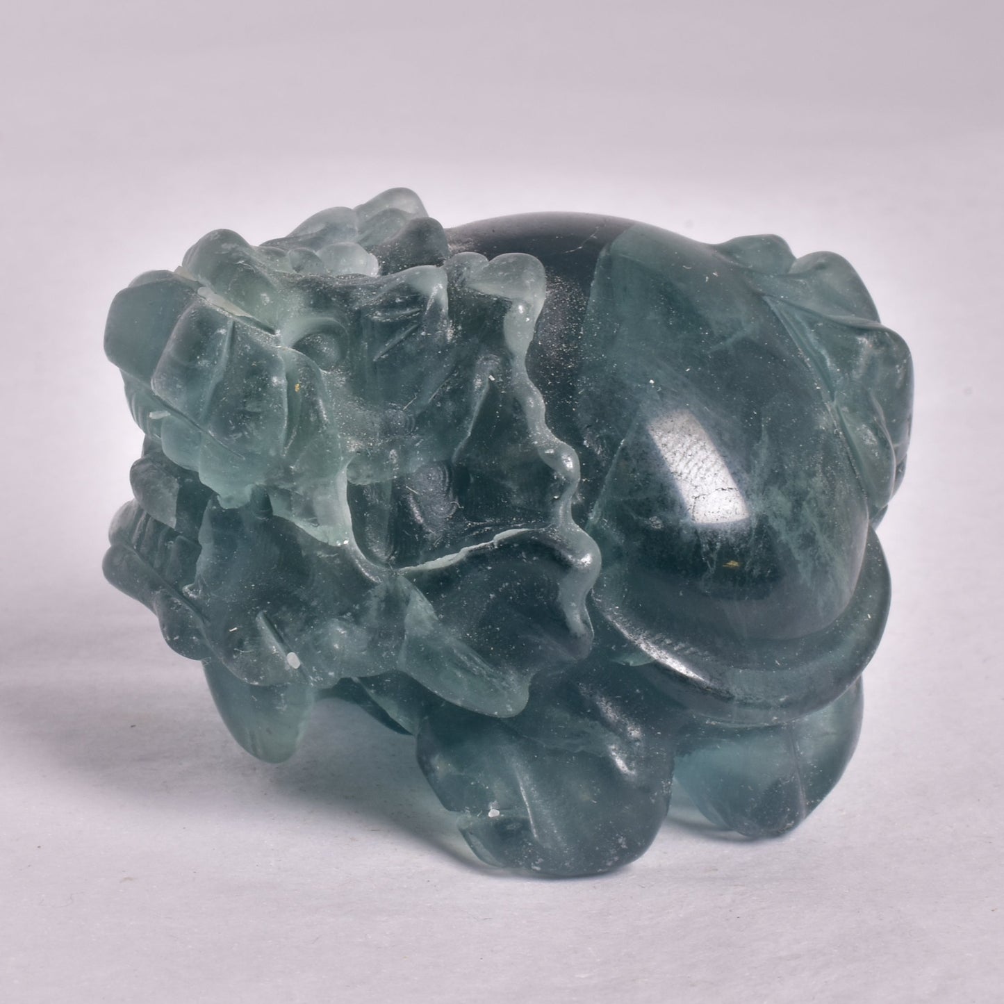 FLUORITE DRAGON TURTLE P538