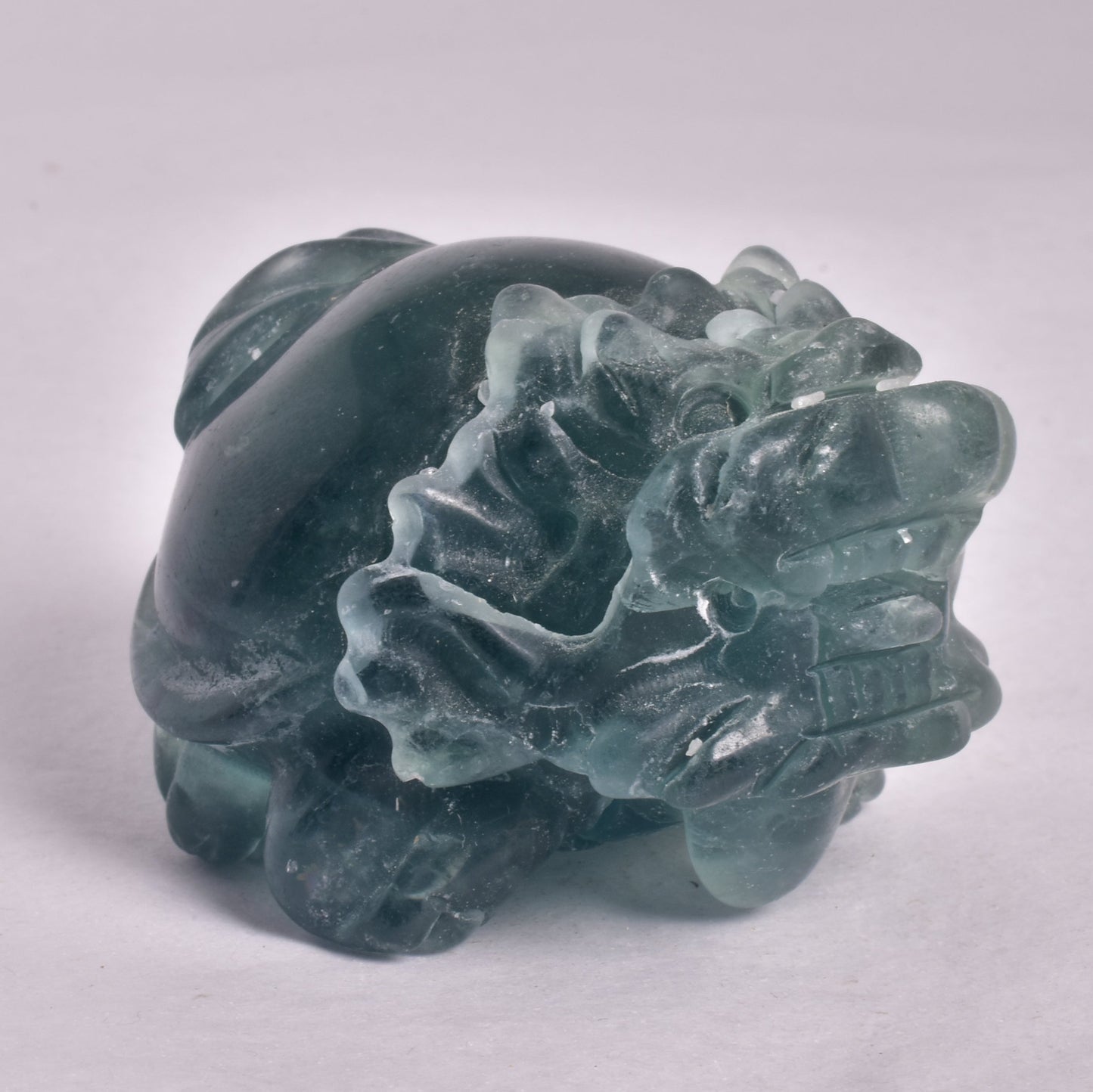 FLUORITE DRAGON TURTLE P538