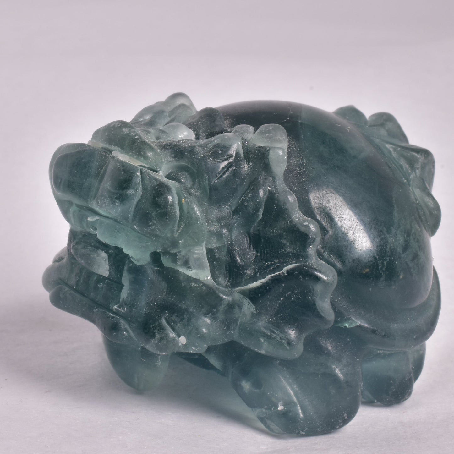 FLUORITE DRAGON TURTLE P538