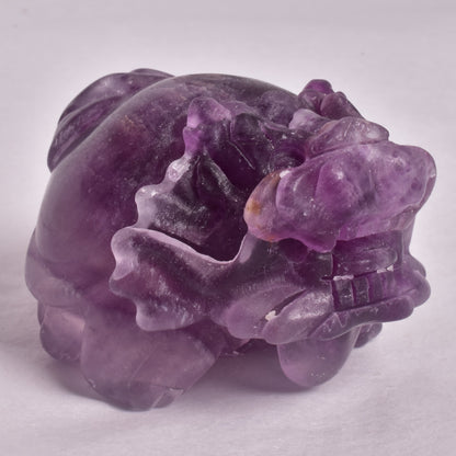 FLUORITE DRAGON TURTLE P540