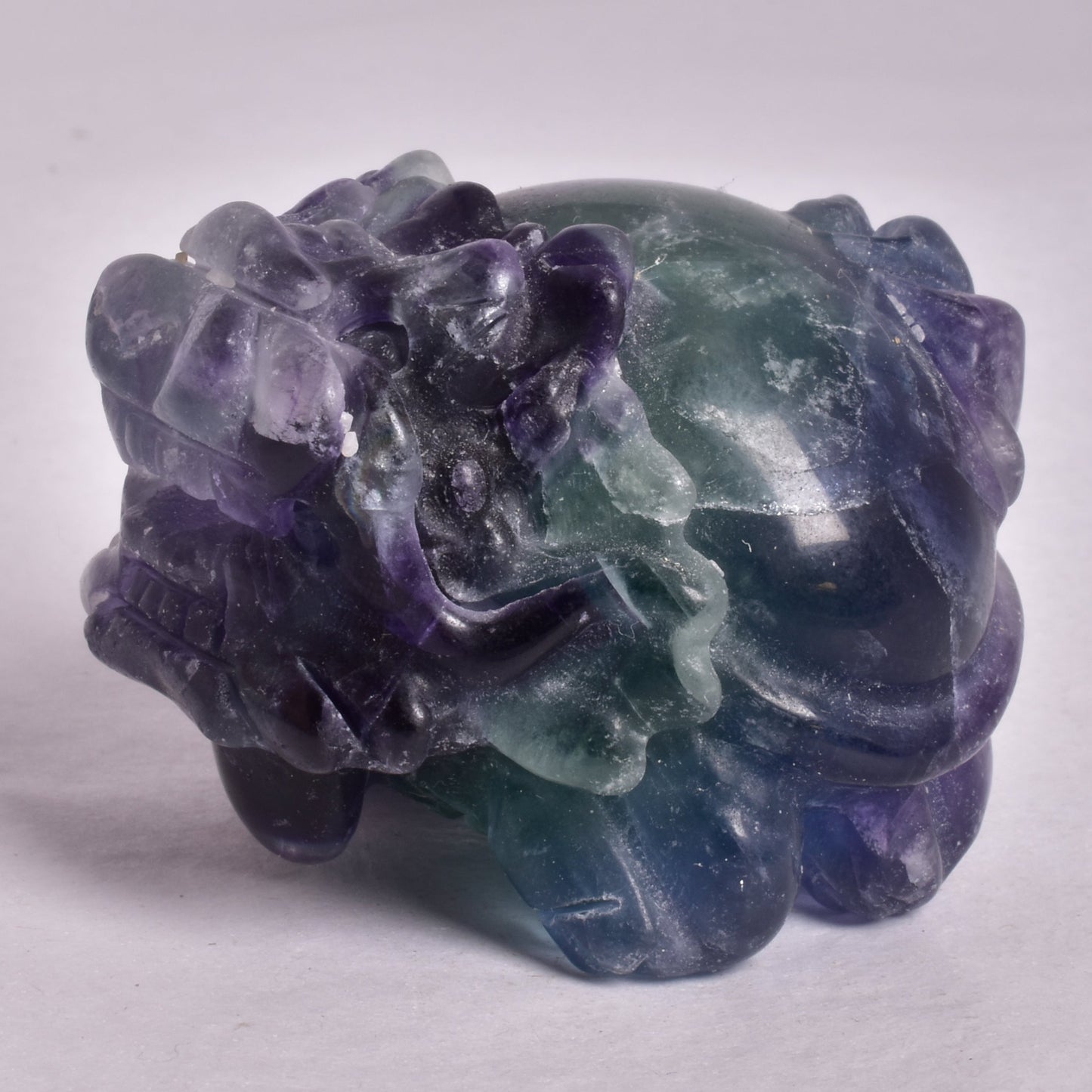 FLUORITE DRAGON TURTLE P541