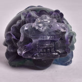 FLUORITE DRAGON TURTLE P541