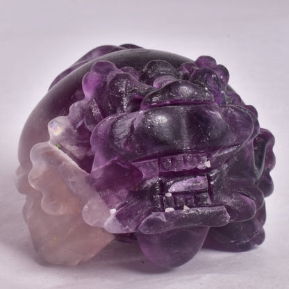 FLUORITE DRAGON TURTLE P581