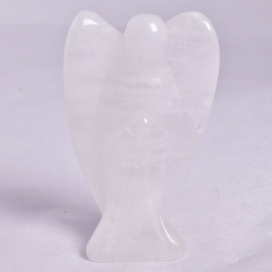 QUARTZ ANGEL CARVING P98