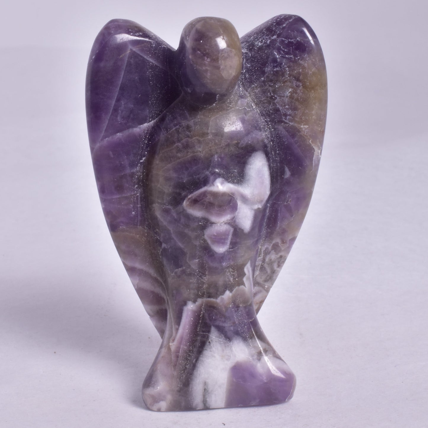 AMETHYST ANGEL CARVING P95