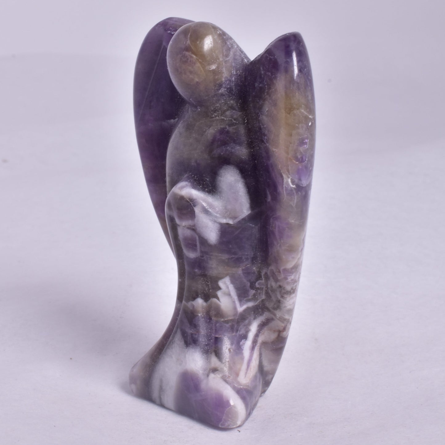 AMETHYST ANGEL CARVING P95