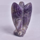 AMETHYST ANGEL CARVING P95