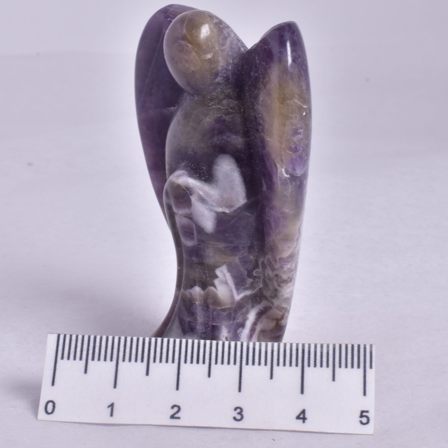 AMETHYST ANGEL CARVING P95