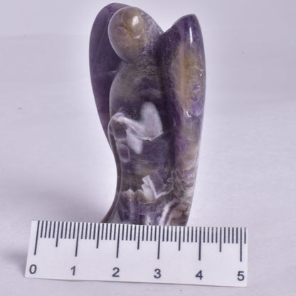 AMETHYST ANGEL CARVING P95