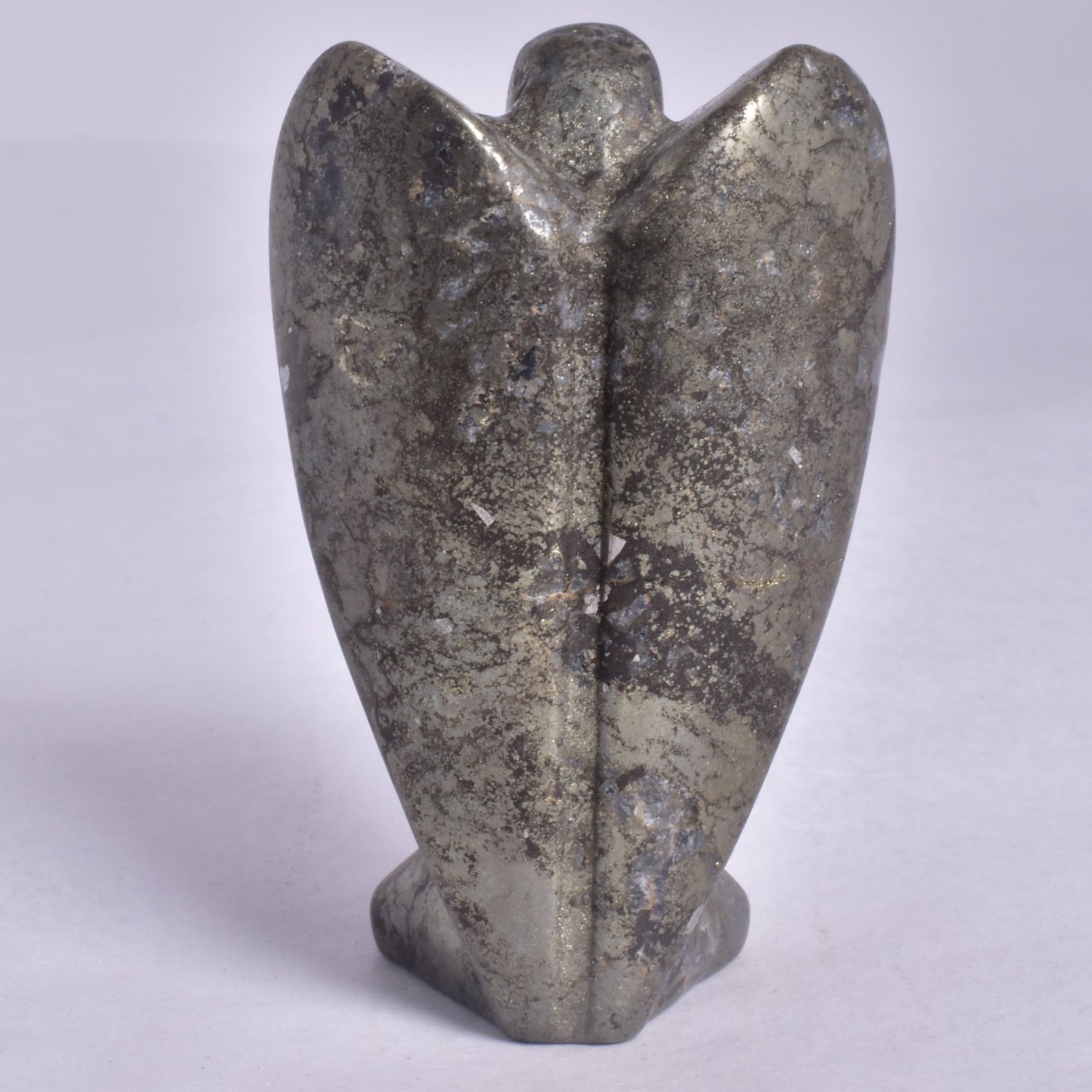 PYRITE ANGEL CARVING P94