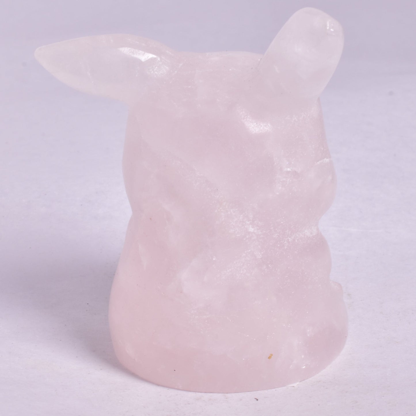 ROSE QUARTZ POKEMON PIKACHU CARVING P600