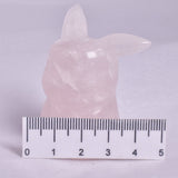 ROSE QUARTZ POKEMON PIKACHU CARVING P600