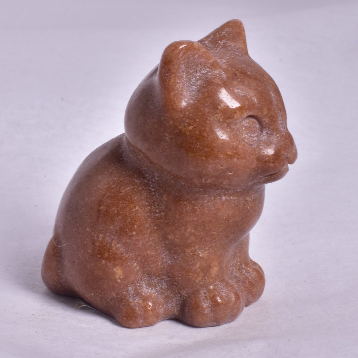 JASPER CAT CARVING P700