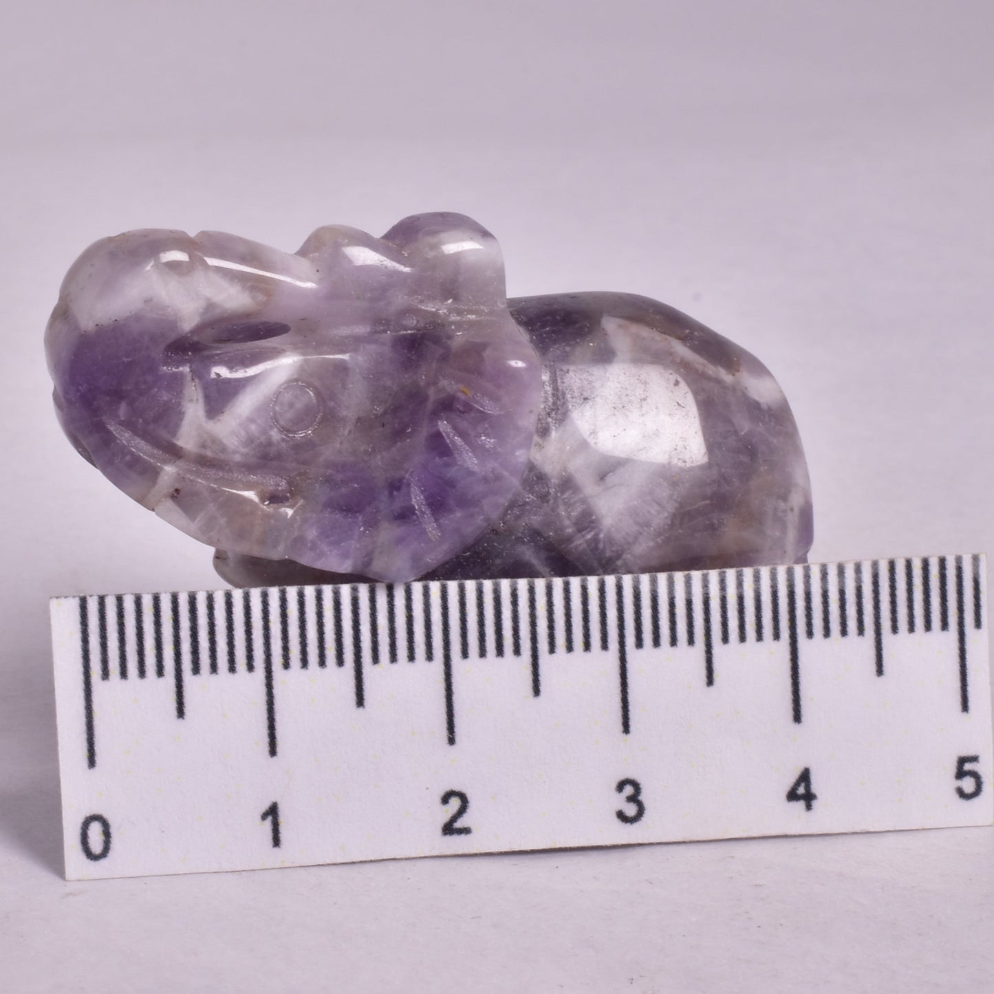 AMETHYST ELEPHANT CARVING P894