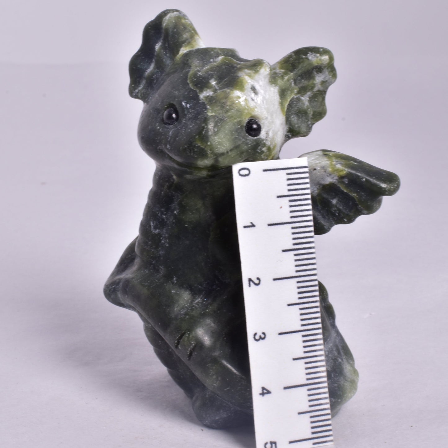 JADEITE BABY DRAGON CARVING P978