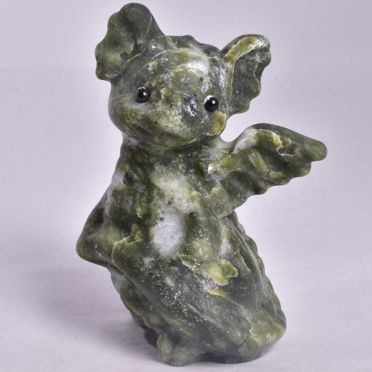JADEITE BABY DRAGON CARVING P980