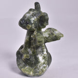 JADEITE BABY DRAGON CARVING P980
