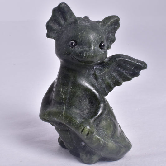 JADEITE BABY DRAGON CARVING P985