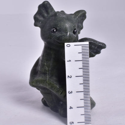 JADEITE BABY DRAGON CARVING P985