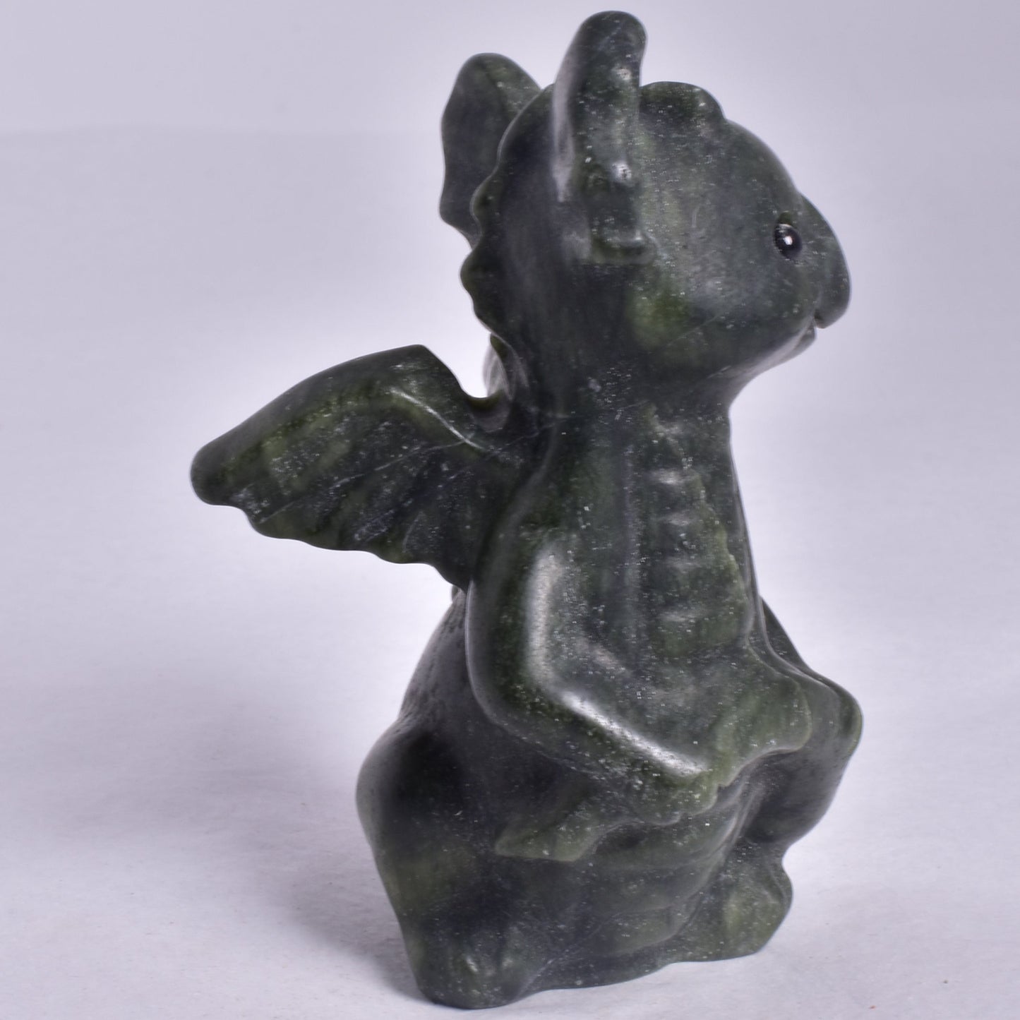 JADEITE BABY DRAGON CARVING P985