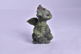 JADEITE BABY DRAGON CARVING P621