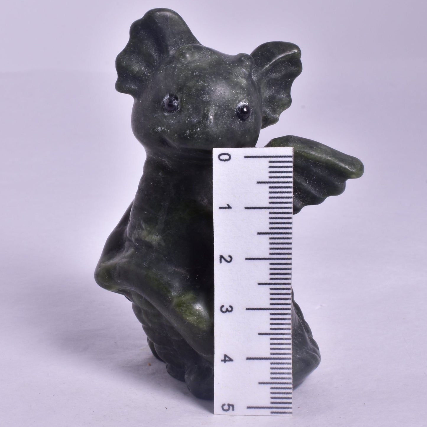 JADEITE BABY DRAGON CARVING P627