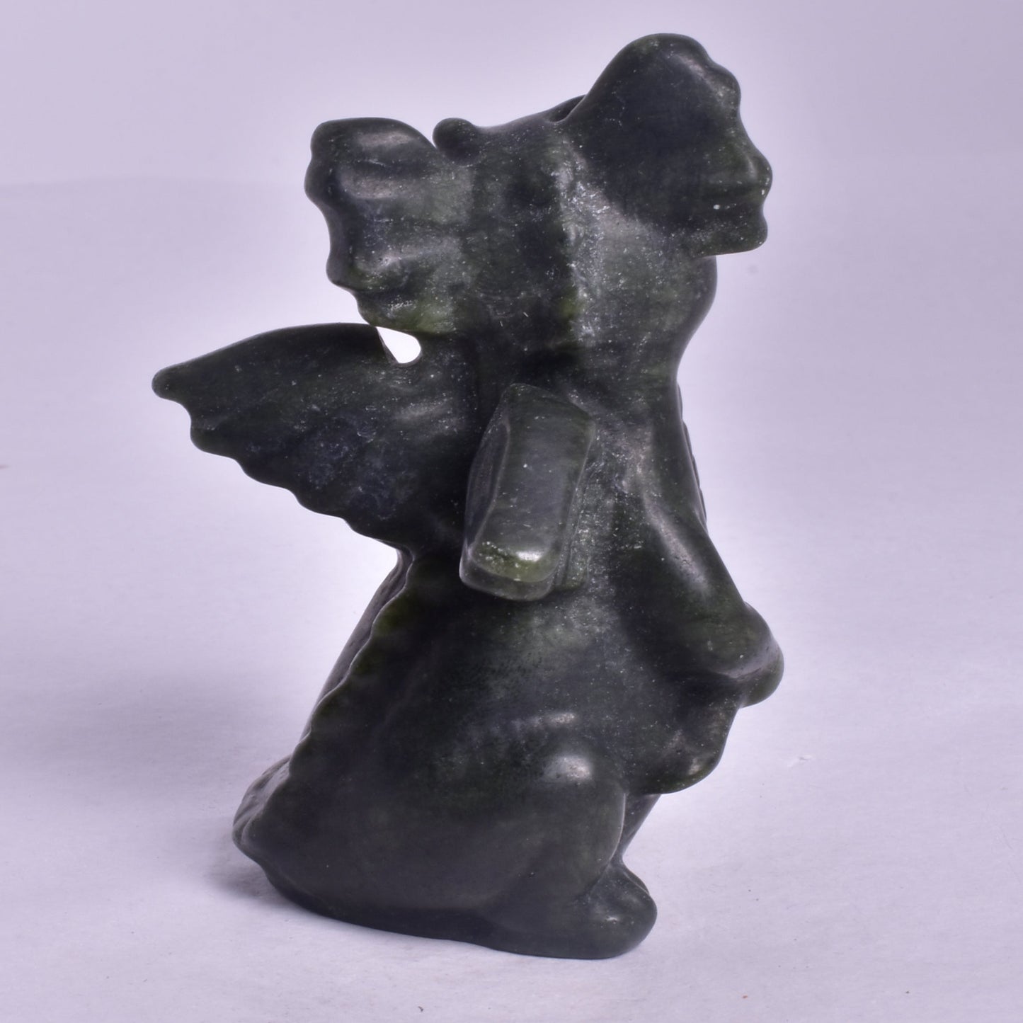 JADEITE BABY DRAGON CARVING P627