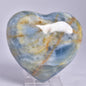 BLUE ONYX HEART CARVING P478