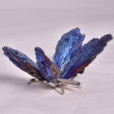 TITANIUM AURA KYANITE BUTTERFLY P935