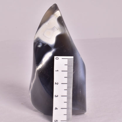 ORCA AGATE POLISHED FLAME P916