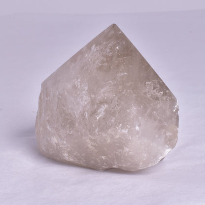 SMOKEY QUARTZ CRYSTAL POINT 6 SIDED P666