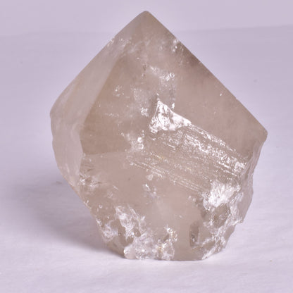 SMOKEY QUARTZ CRYSTAL POINT 6 SIDED P670