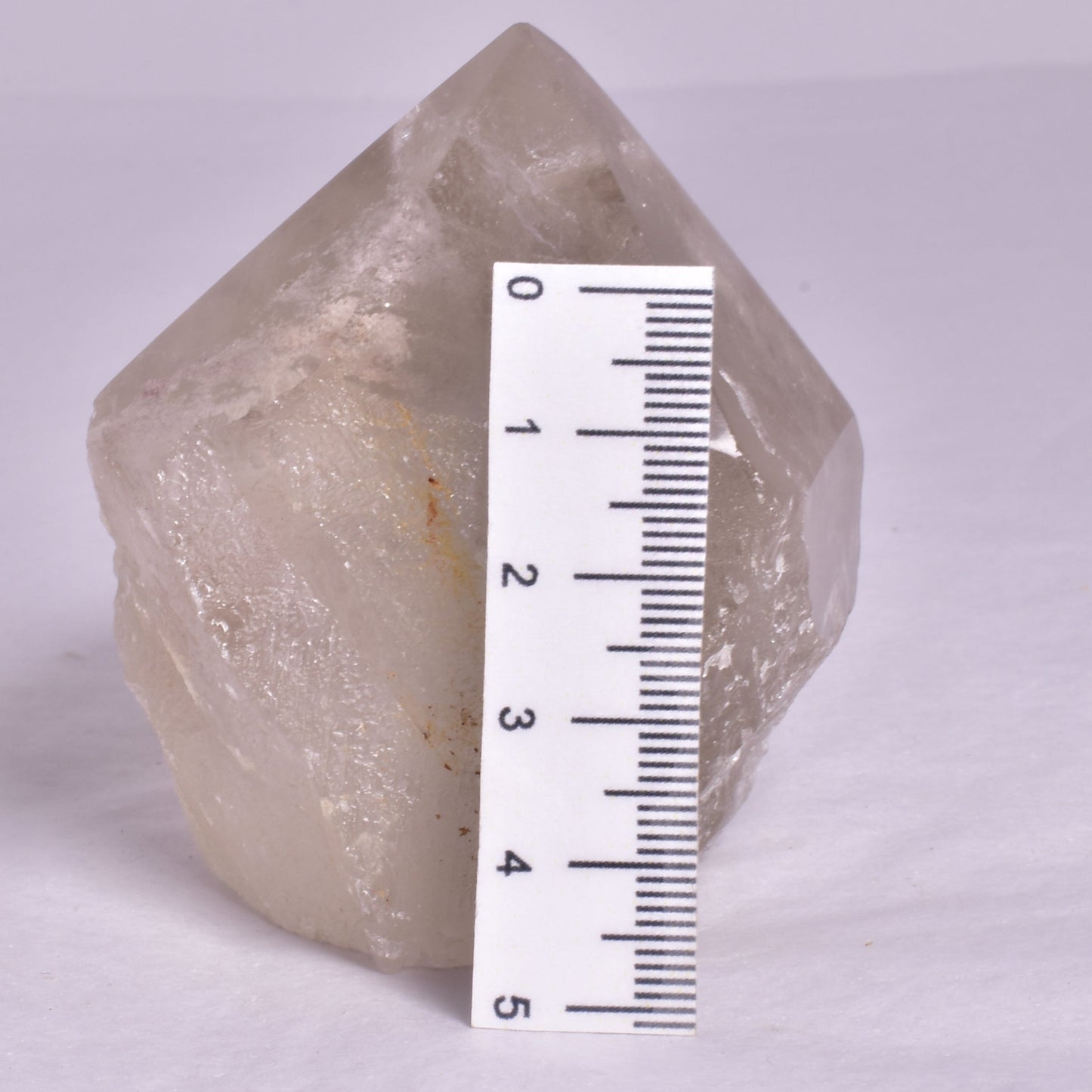 SMOKEY QUARTZ CRYSTAL POINT 6 SIDED P670