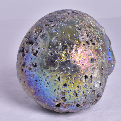 AURA SPHALERITE CARVED SKULL P672