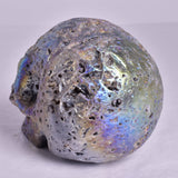 AURA SPHALERITE CARVED SKULL P672
