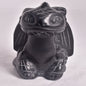 TOOTHLESS BLACK JASPER DRAGON CARVING P1034